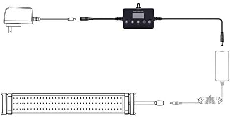 KZKR Aquarium Light Timer LED Dimmer Lighting Controller Adjustment Universal KZKR