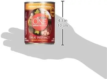 Purina ONE Wet Dog Food True Instinct Classic Ground Grain-Free Formula With Real Turkey And Venison High Protein Wet Dog Food - (Pack of 12) 13 oz. Cans - PAWPICO