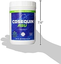 Nutramax Cosequin ASU Joint Health Supplement for Horses - Powder with Glucosamine, Chondroitin, ASU, and MSM, 1320 Grams NutramaxLaboratories