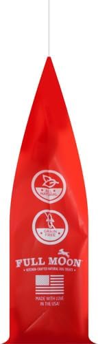 Full Moon Beef Jerky Healthy All Natural Dog Treats Human Grade Made in USA Grain Free 11 oz (Pack of 2) - PAWPICO