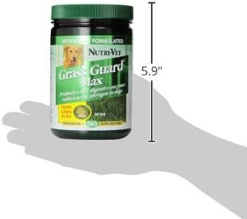 Nutri-Vet Grass Guard Chewables For Dogs - Prevent Lawn Burn From Dog Urine - 365 Count Nutri-Vet