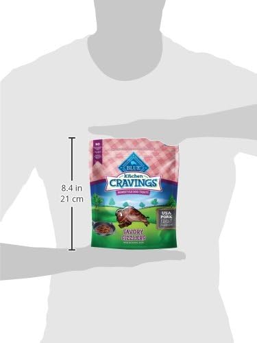 Blue Buffalo Sizzlers Natural Soft Dog Treats, Bacon-Style Soft-Moist Dog Treats with Real USA Pork, Original Flavor, 6-oz Bag - PAWPICO