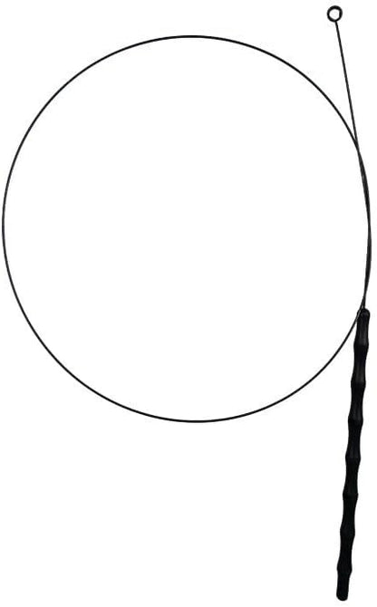 Interactive Suction Cup Cat Toy for Indoor Cat, Long Tail Feather Bird, Spring Wire Suctions to Ground, Hands Free Bird Simulation Cat Toy Wand Set that Sticks to Floor, Feathers & Bells - PAWPICO