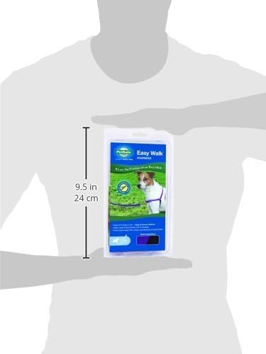 PetSafe Easy Walk No-Pull Dog Harness - The Ultimate Harness to Help Stop Pulling - Take Control & Teach Better Leash Manners - Helps Prevent Pets Pulling on Walks, Small, Deep Purple/Black PetSafe