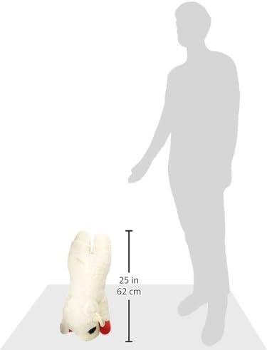 Multipet's Officially Licensed Lamb Chop Jumbo White Plush Dog Toy, 24-Inch - PAWPICO