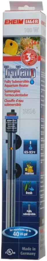 EHEIM Jager Aquarium Thermostat Heater 100W ( Pack of 1) Eheim