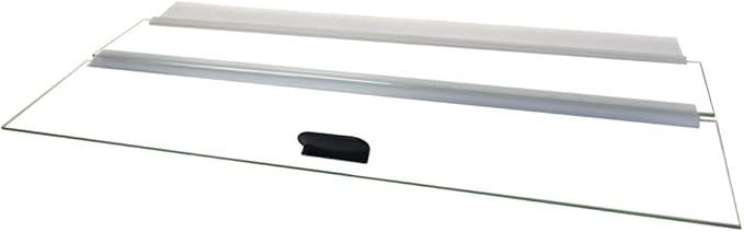 H2Pro 24" Glass Canopy for 15/20/ 55-Gallon Aqueon All Glass Marineland Perfecto Aquarium Fish Tank (23.07 x 11.69 x 0.16in) H2PRO