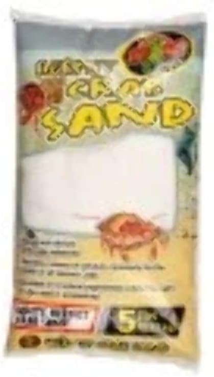 Zoo Med White Hermit Crab Sand 2lb Bag ZooMed
