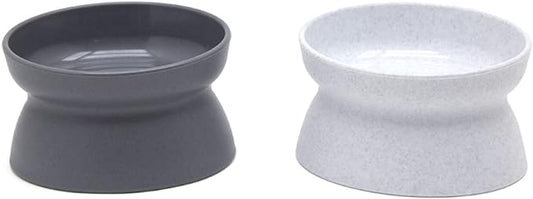 Kitty City Raised Cat Bowls, Small Bowl 2pk (Modern) - PAWPICO