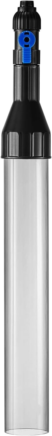 VEVOR Aquarium Vacuum Gravel Cleaner, 30ft PVC Hose Fish Tank Vacuum Gravel Cleaner, Siphon Fish Tank Cleaner Vacuum, 3 Types of Brass Adapters, for Fish Tank Cleaning Gravel & Sand VEVOR