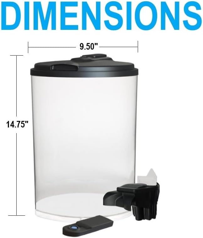 Koller Products 3-Gallon 360 Aquarium with LED Lighting (7 Color Choices) and Power Filter, Ideal for a Variety of Tropical Fish,Crystal-Clear Clarity,AP360A-3FFP DISCOVERTHEEXCITINGWORLDOFKEEPINGTROPICALFISH