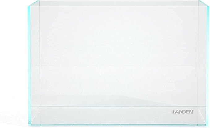 Landen 60P 23 Gallon Rimless Low Iron Aquarium Tank, W23.6×D15.7×H15.7 in(60x40x40cm) 8mm Thickness Landen
