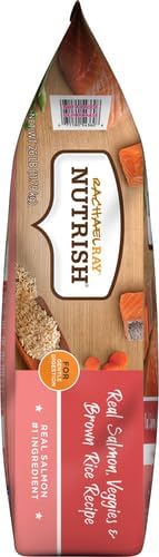 Rachael Ray Nutrish Salmon Dry Dog Food, 26 Pound Bag - PAWPICO