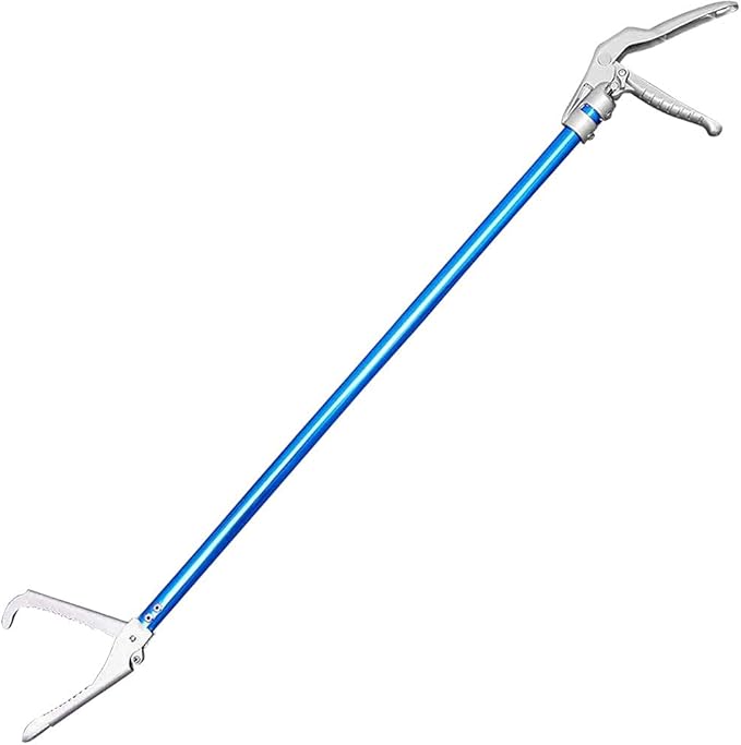 47-inch Snake Tongs Snake Catcher Grabber Tool Aluminum Alloy Reptile Catching Professional Equipment Ouronehome