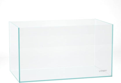 LANDEN 90P 55 Gallon Rimless Low Iron Aquarium Tank,W35.4×D19.7×H19.7 in(90x50x50cm) 10mm Thickness with Black Nano Foam Leveling mat Included Landen