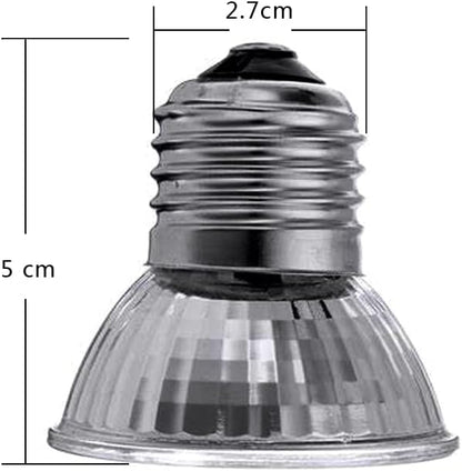 UVA UVB Reptile Light Bulbs 4 Pack 75W,Basking Light Heat Lamp for Reptiles and Amphibian Terrariums Tank Cage for Turtle,Bearded Dragon,Chicken.Works with Various Lamp Fixtures Come with UV Test Card bestchoiceforyourreptiles