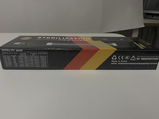 TAISHAN Aquarium Clean Light，13W & 11W & 9 W & 7 W & 5 W & 3 W Algae Removal Light with Timer,Aquarium Water Clean Green Clear Waterproof Clean Light for Fish Tank,Pond,Swimming Pool TAISHAN