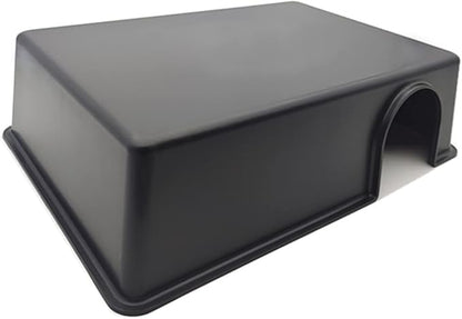 LEOTERRA Snake Hide Reptile Hide for Snake Lizard Leopard Gecko and Baby Ball Python Use10.23"x7.48"x2.75" (M) Durable and Easy to Clean LEOTERRA