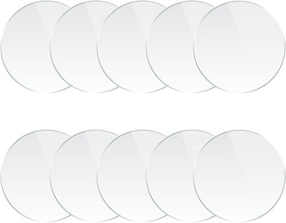 Double Sided 3m Adhesive Sticky Pads - 7 cm - 10 Pack - Strong Adhesive for Suction Cup Cat Toys - Compatible with Interactive Bird Simulation Toys - Suction Cup Sticky Pad Replacement - PAWPICO