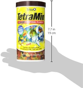Tetra 16155 Min Large Tropical Flakes For Top/Mid Feeders, 5.65-Ounce Tetra