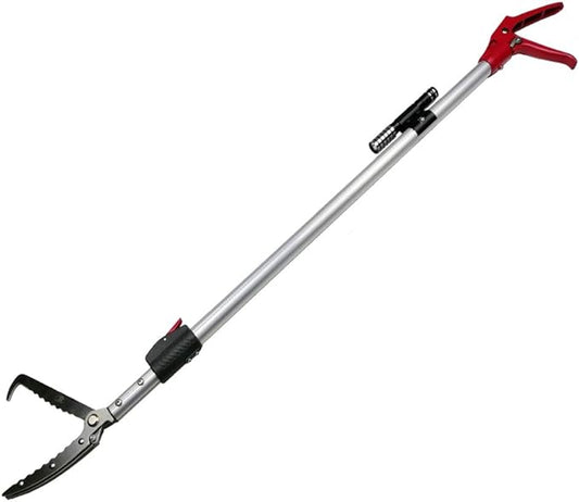 Snake Catcher Tongs Grabber Rattle Heavy Duty with 43 inch to 59 inch Telescopic Pole Professional+Heated+Jacket