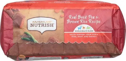 Nutrish Rachael Ray Premium Natural Dry Dog Food with Added Vitamins, Minerals & Taurine, Real Beef, Pea, & Brown Rice Recipe, 6 Pounds (Packaging May Vary) - PAWPICO