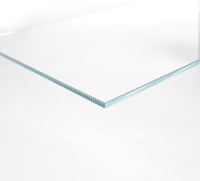 LANDEN 4mm Thick Clear Glass Aquarium Lid,Includes 4 Clips for Secure Placement, 580 x 230mm,(22.83x9.06 inches) for 583-585mm Inner Length Aquariums,Adapted to SD603036/SL603018 Landen