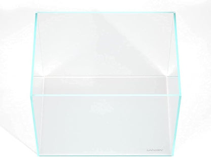 Landen 60P 23 Gallon Rimless Low Iron Aquarium Tank, W23.6×D15.7×H15.7 in(60x40x40cm) 8mm Thickness Landen