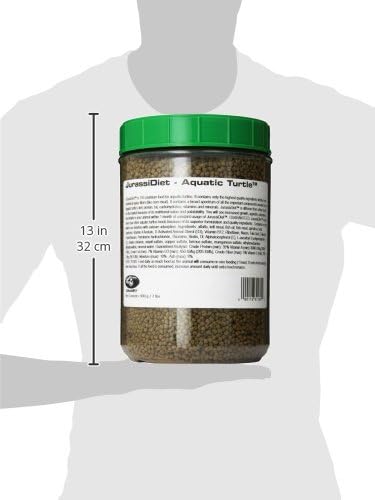 JurassiDiet - Aquatic Turtle, 900 g / 2 lbs Jurassipet