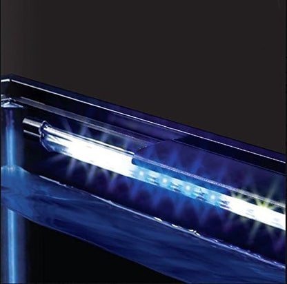 GloFish LED Light 10 Gallons, Blue and White LED Lights, for Aquariums Up to 10 Gallons (29029) GloFish