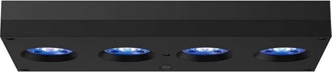 AquaIllumination Hydra 64 LED Aquarium Light - Full Spectrum Lighting for Coral Growth, Wireless Control, High PAR Output, Energy Efficient - for Saltwater Reef Tank Aquariums - Black AquaIllumination