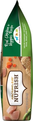 Rachael Ray Nutrish Premium Natural Dry Dog Food, Real Chicken & Veggies Recipe, 40 Pounds (Packaging May Vary) - PAWPICO
