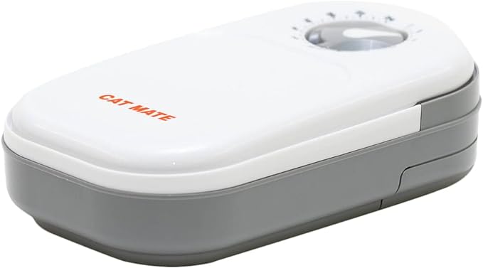 Cat Mate C100 Single Meal Automatic Pet Feeder for Cats and Small Dogs (no ice Pack) - PAWPICO