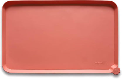 Hoki Found -Waterproof Pet Feeding Mats with High Lips - Multiple Size and Colors for Dogs, Cats & Others-BC - PAWPICO