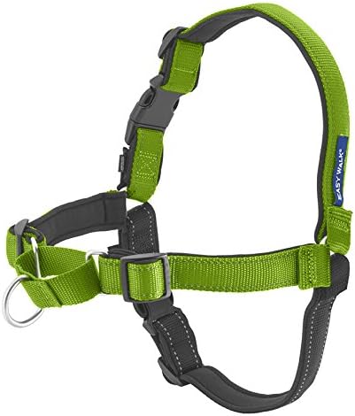 PetSafe Easy Walk Deluxe Dog Harness, No Pull Dog Harness – Perfect for Leash & Harness Training – Stops Pets from Pulling and Choking on Walks – Large, Apple PetSafe