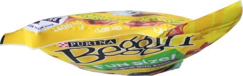 Purina Beggin' With Real Meat Dog Treats, Fun Size Original With Bacon Flavor - 25 oz. Pouch - PAWPICO