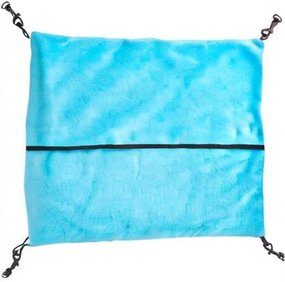 MidWest Homes for Pets Ferret Nation Large Hammock for Ferret Nation & Critter Nation Small Animal Cages | Measures 17L x 13W x 8H- inches,Purple/Teal MidWestHomesForPets