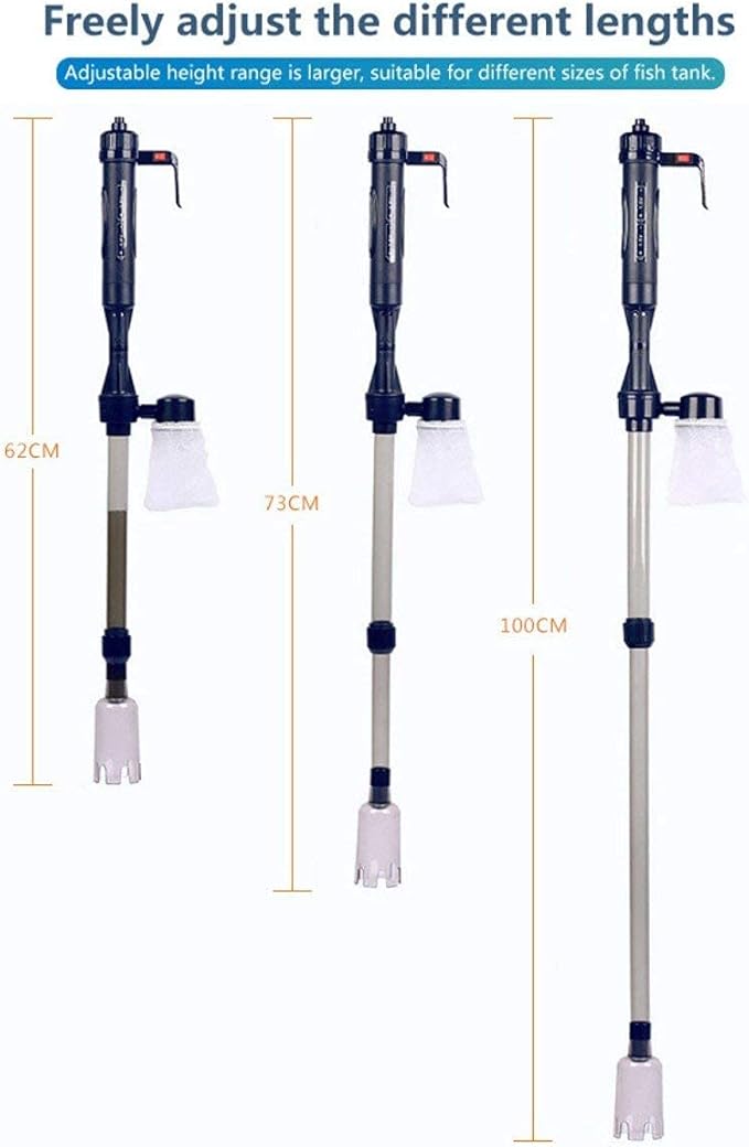 LONDAFISH Electric Fish Tank Vacuum Cleaner Syphon Operated Gravel Water Filter Cleaner Sand Washer LONDAFISH