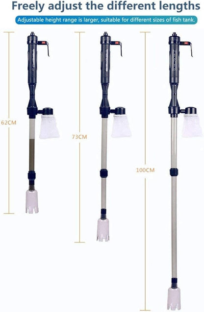 LONDAFISH Electric Fish Tank Vacuum Cleaner Syphon Operated Gravel Water Filter Cleaner Sand Washer LONDAFISH