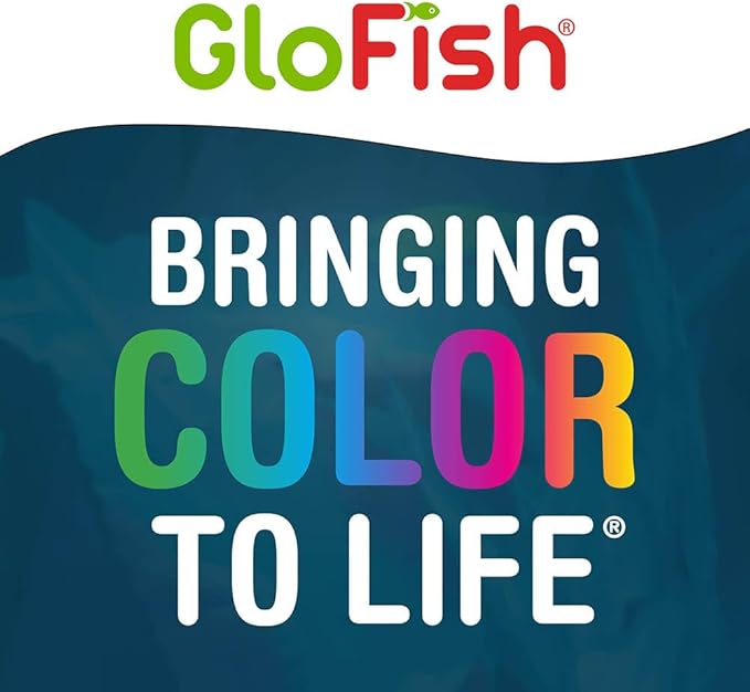 GloFish 10 Inch LED Light Stick - White, Blue and, Magenta Aquarium Lights - Tank Sizes Up to 20 Gallons GloFish