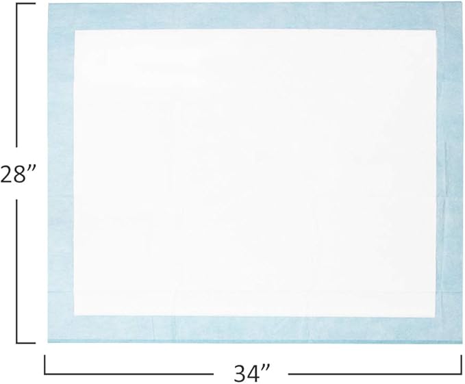 BV XL Puppy Pads X-Large Leak-Proof 28"x34" [40CT] | Pee Pads for Dogs Ultra Absorbent 6-Layer - Dog Pee Pads Extra Large - Dog Pads XL - Potty Pads for Dogs, Training Pads for Dogs, Dog Pad - PAWPICO