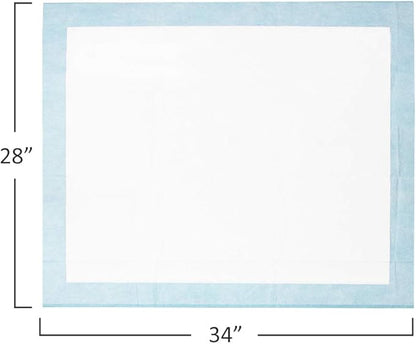 BV XL Puppy Pads X-Large Leak-Proof 28"x34" [40CT] | Pee Pads for Dogs Ultra Absorbent 6-Layer - Dog Pee Pads Extra Large - Dog Pads XL - Potty Pads for Dogs, Training Pads for Dogs, Dog Pad - PAWPICO
