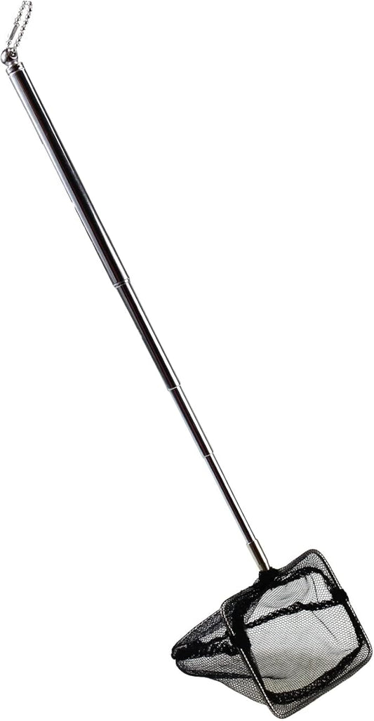 AQUANEAT Fish Net Aquarium,Fish Tank Net,Aquarium Net with Extendable Long Handle (3 Inch) Aquaneat