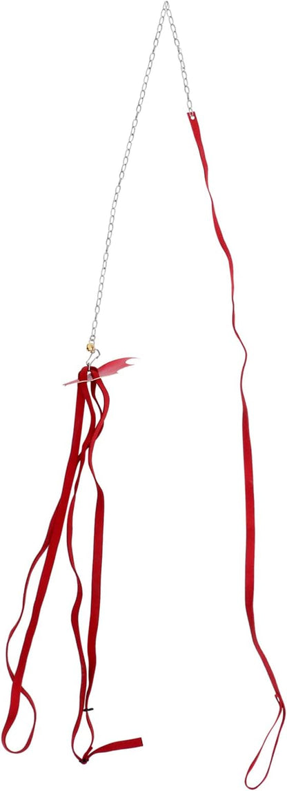 Turtle Wing Design Harness Strap Chest Collar Adjustable Rope Walking Control Rope Great for Turtle Reptile (Red Lï¼‰ POPETPOP
