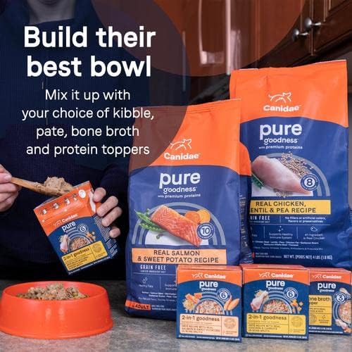 Canidae Pure Real Salmon & Sweet Potato Recipe Adult Dry Dog 22 LB - PAWPICO