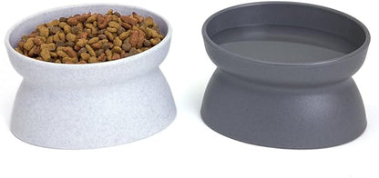 Kitty City Raised Cat Bowls, Small Bowl 2pk (Modern) - PAWPICO