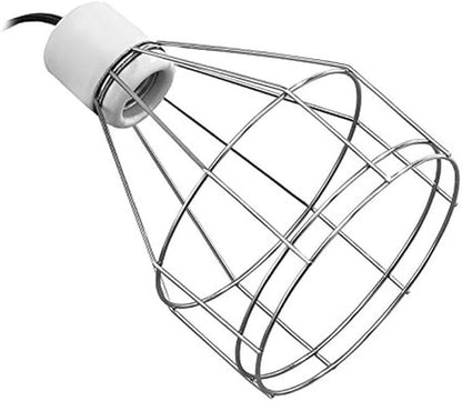 Exo Terra Wire Light, Small, 150W - Heat-Resistant Porcelain Socket, Safe Wire Guard, Ideal for Ceramic Heaters & Incandescent Bulbs ExoTerra