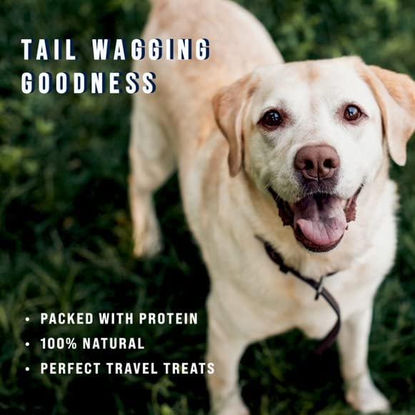 Stewart Single Ingredient Freeze Dried Raw Dog Treats, Surf and Turf Variety Pack (Beef Liver 4 Ounce + Salmon 2.75 Ounce), High Protein, Training Treats or Meal Topper - PAWPICO