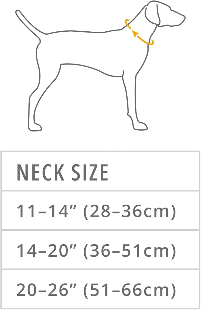 Ruffwear, Front Range Dog Collar, Durable and Comfortable Collar for Everyday Use, Mountains Logo, 20"-26" RuffwearInc