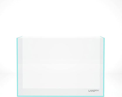 Landen 45P 10 Gallon Rimless Low Iron Aquarium Fish Tank,W17.7×D11.8×H11.8 in(45x30x30cm) 5mm Thickness with Nano Foam Leveling Mat Landen